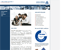Tablet Screenshot of aida-ges.de